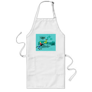 Retro Girl's Night In Apron