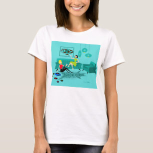 Retro Girls' Night In T-Shirt