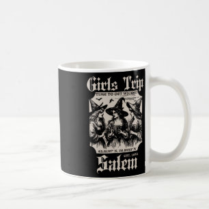 Retro Girls Trip Salem 1692 They Missed One Witch Coffee Mug