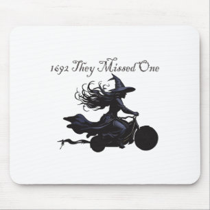 Retro Girls Trip Salem 1692 They Missed One Witch Mouse Pad