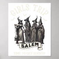 Retro Girls Trip Salem 1692 They Missed One Witch