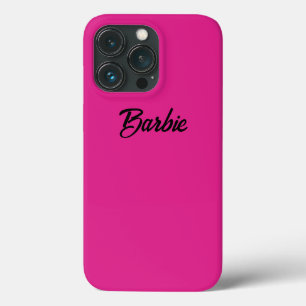Retro Girly Fun Hot Pink Script Name iPhone 13 Pro Case