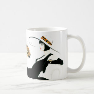 Retro Glam Art Deco coffee mug