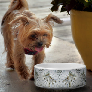 Retro Glam Art Deco Vintage Rhinestones Bowl