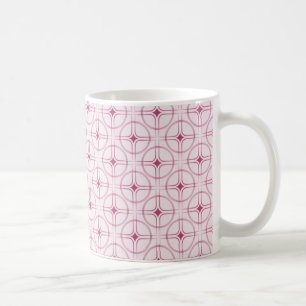 Retro Glam Mug, Magenta Coffee Mug
