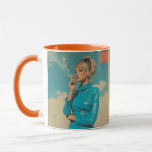 Retro Glam Smoking Fashion Mug
