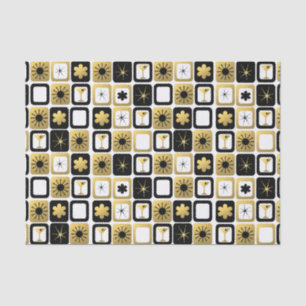 Retro Glamourous Gold Tissue Paper