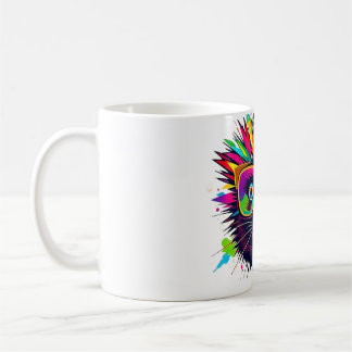 Retro Glasses Porcupine Tee Coffee Mug
