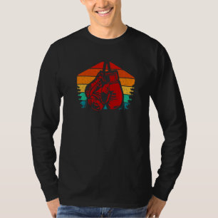 Retro Gloves Boxing Clothing Vintage Boxing T-Shirt