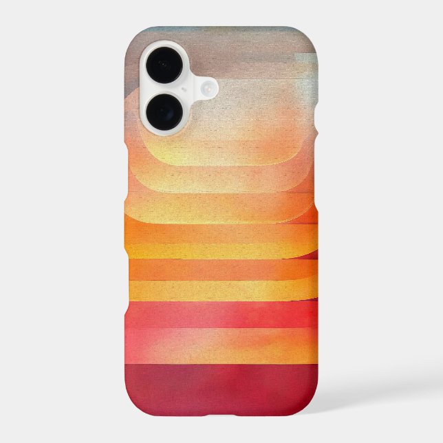 Retro Glow Arches – Abstract Mid-Century (Back)