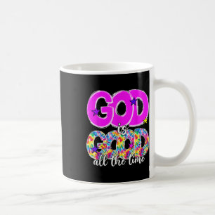 Retro God Is Good All The Time Worship Christian O Coffee Mug