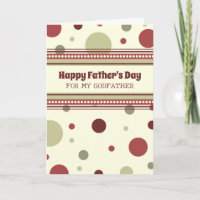 Retro Godfather Happy Father's Day