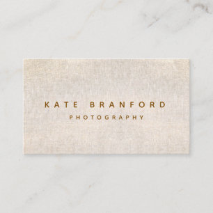 Retro Gold Modern Minimalistic Professional Business Card