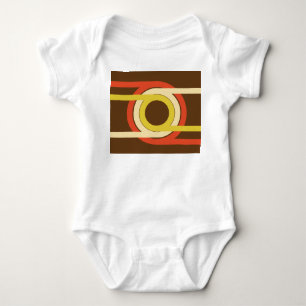 Retro Golden Ratio inspired design. Baby Bodysuit