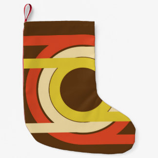 Retro Golden Ratio inspired design. Small Christmas Stocking
