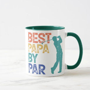 Retro Golfer - Best Papa By Par Mug