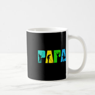 Retro Golfing Papa Golfer Shirt. Golf Gifts For Fa Coffee Mug