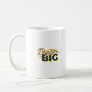 Retro "Good Things Take Time" Floral Emblem Coffee Mug