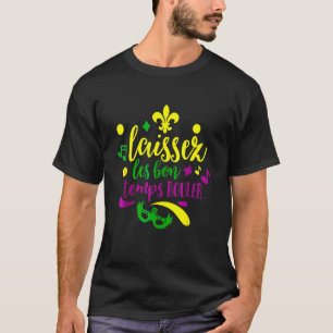 Retro Good Times Mardi Gras Parade Masquerade Part T-Shirt