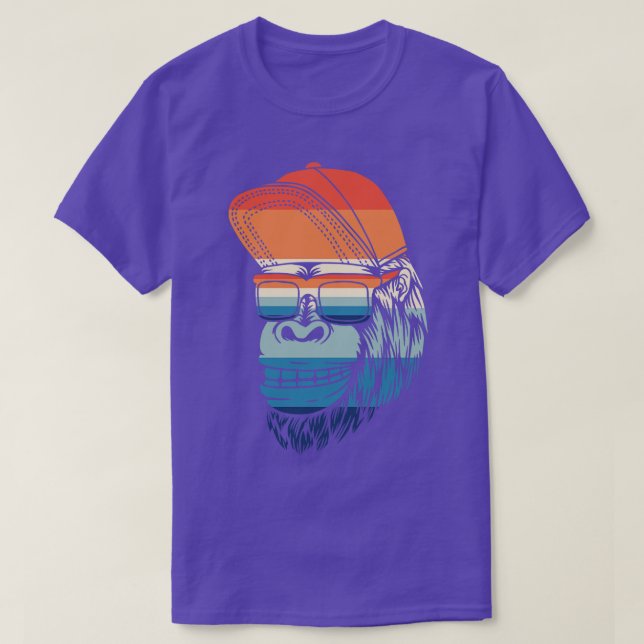 Retro Gorilla T-Shirt (Design Front)