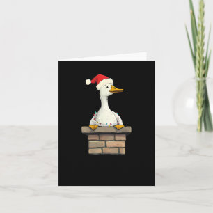 Retro Got Too Silly Christmas Funny Santa Silly Go Card