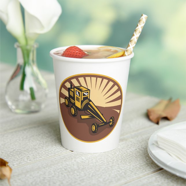 Retro Grader Paper Cups (Creator Uploaded)