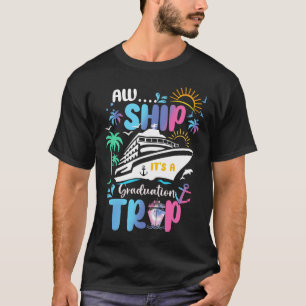 Retro Graduation Trip Summer Cruise Matching Famil T-Shirt