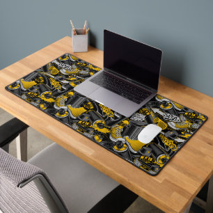 Retro Graffiti Urban Street Pattern Desk Mat