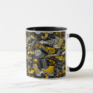 Retro Graffiti Urban Street Pattern Mug