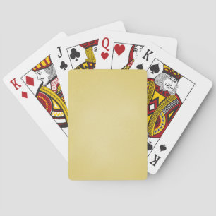 Retro Grainy Beige Background Playing Cards