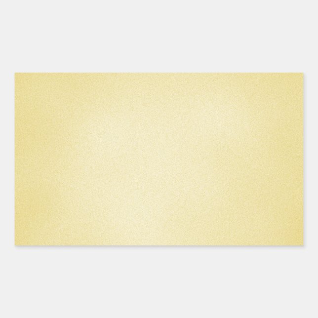 Retro Grainy Beige Background Rectangular Sticker (Front)