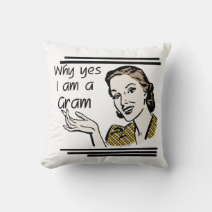 Retro Gram Gifts Cushion