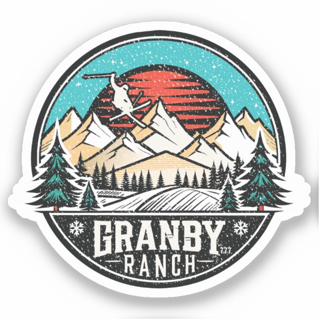 Retro Granby Ranch Ski (Front)
