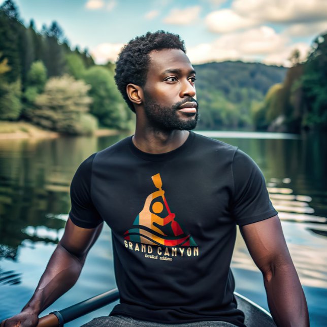 Retro Grand Canyon Kayaking T-Shirt (Creator Uploaded)