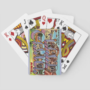 Retro Grand Canyon Playing Cards