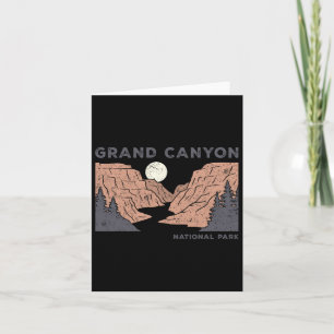 Retro Grand Canyon Shirt Arizona Womens National P Card