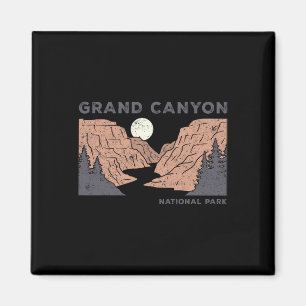 Retro Grand Canyon Shirt Arizona Womens National P Magnet