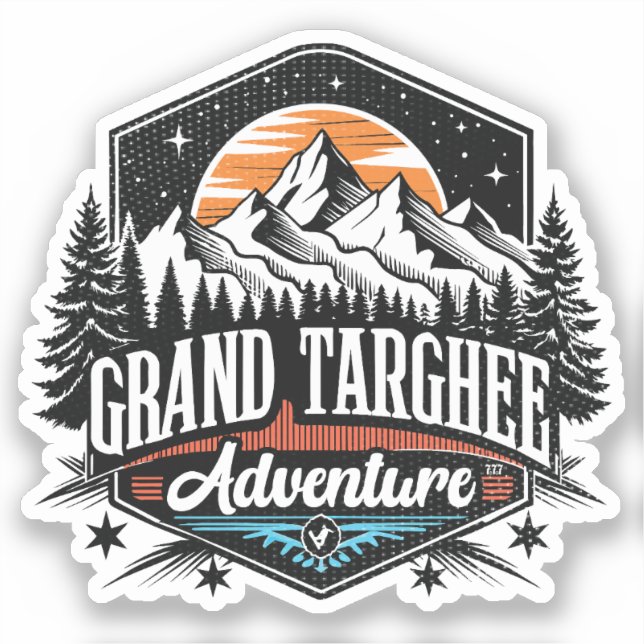 Retro Grand Targhee Ski (Front)