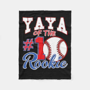 Retro Grandma Yaya Of The Number 1 Rookie Sell _1  Fleece Blanket