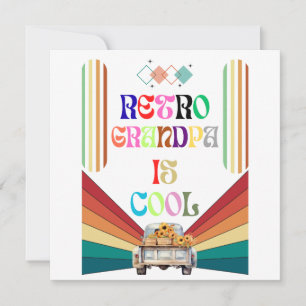 Retro Grandpa Is Cool Announcement