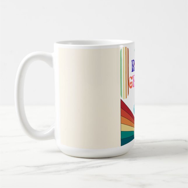 Retro Grandpa Is Cool Coffee Mug (Left)