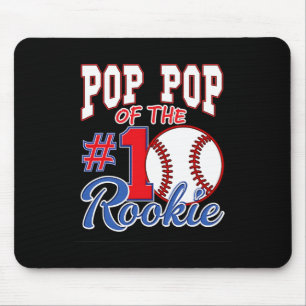 Retro Grandpa Pop Pop Of The Number 1 Rookie Sell Mouse Pad