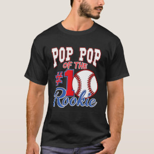 Retro Grandpa Pop Pop Of The Number 1 Rookie Sell  T-Shirt