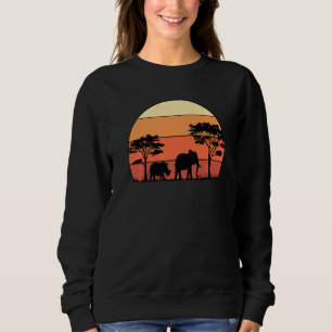 Retro Graphic Animal Keeper Zoo Keeper Animal Love Sweatshirt