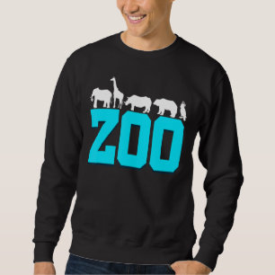 Retro Graphic Animal Keeper Zoo Keeper Animal Love Sweatshirt