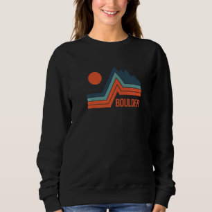 Retro Graphic Climbing Bouldering Rock Climber Mou Sweatshirt