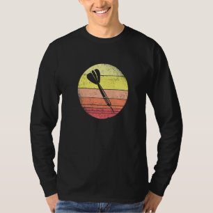 Retro Graphic Dart Player Darts Dartboard Triple 2 T-Shirt