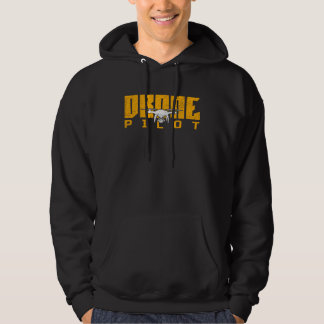 Retro Graphic Drone Flying Quadcopter Pilot RC Dro Hoodie