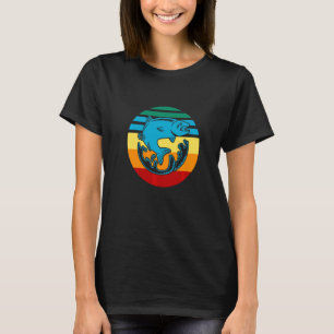 Retro Graphic Fishing Rod Ice Fisher Ice Fishing F T-Shirt