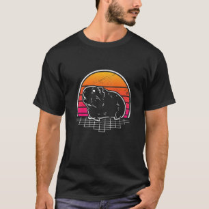 Retro Graphic Hamster Pet Owner Animal  Rodent Pet T-Shirt